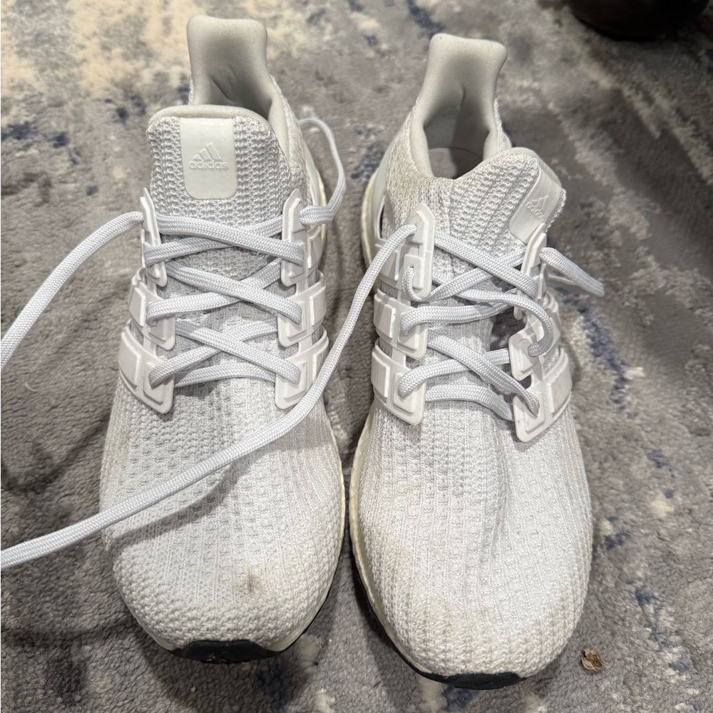 Adidas Mens Ultraboost White Sneakers